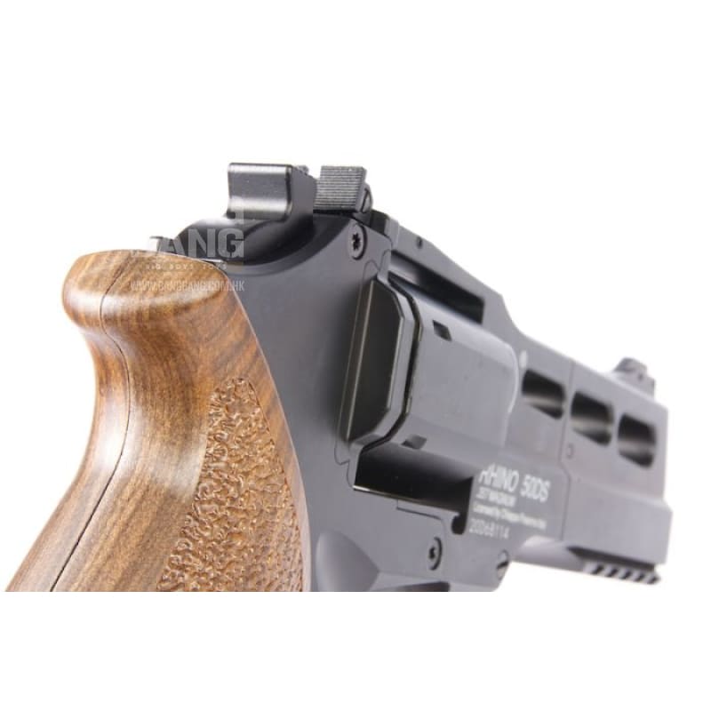 BO Chiappa Rhino 50DS .357 Magnum CO2 Revolver - Black - Bang Bang Airsoft