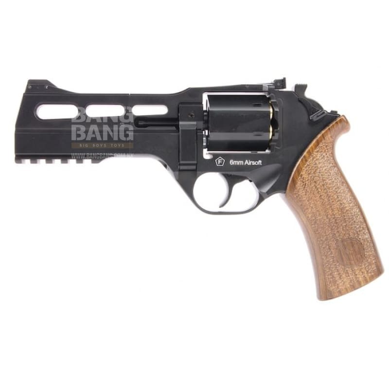 BO Chiappa Rhino 50DS .357 Magnum CO2 Revolver - Black - Bang Bang Airsoft