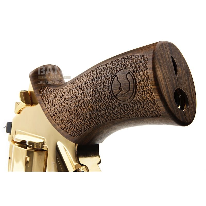 BO Manufacture Chiappa Rhino 60DS .357 Magnum Style Airsoft CO2 Revolver - Gold 18K (Limited Edition) - Bang Bang Airsoft