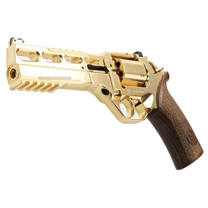 BO Manufacture Chiappa Rhino 60DS .357 Magnum Style Airsoft CO2 Revolver - Gold 18K (Limited Edition) - Bang Bang Airsoft