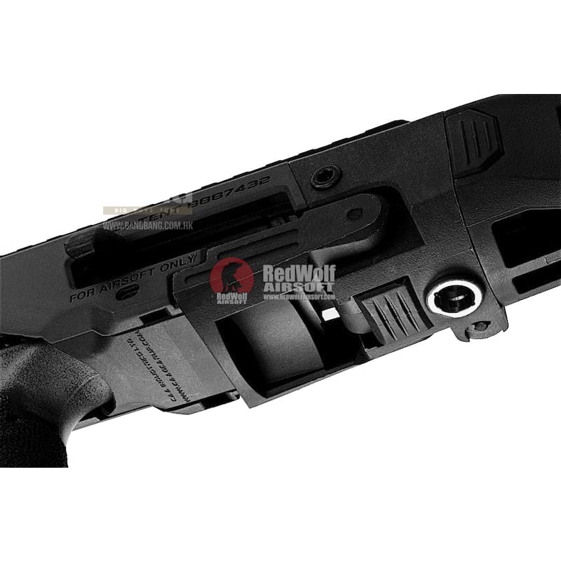 CAA Airsoft Division MICRO RONI G5 Pistol - Carbine Conversion for Glock Series - BK - Bang Bang Airsoft