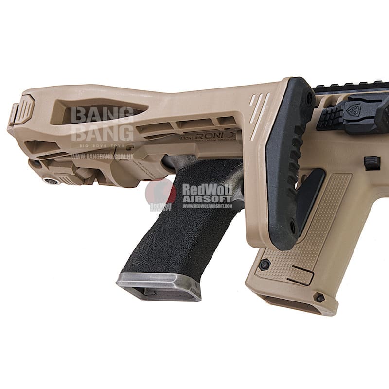 CAA Airsoft Division MICRO RONI G5 Pistol - Carbine Conversion for Glock Series - DE - Bang Bang Airsoft