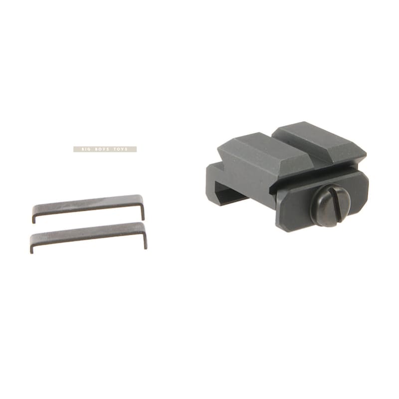 C&C Tac V3 0.410 inch Riser Mount Low Profile Rail Set - Black - Bang Bang Airsoft