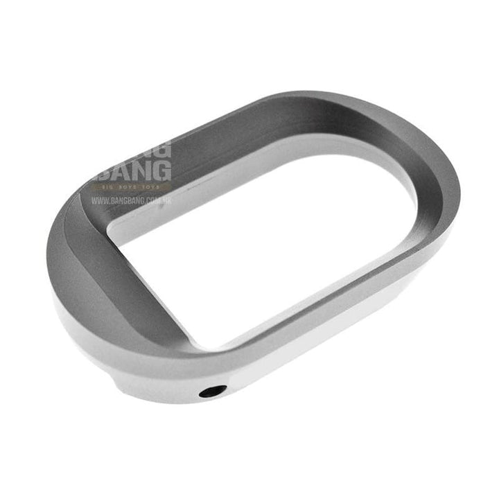 C&C TT Style Aluminum Magwell for Tokyo Marui Hi - Capa GBBP Series - Grey - Bang Bang Airsoft