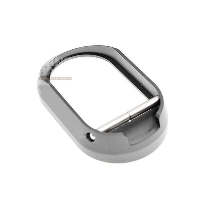 C&C TT Style Aluminum Magwell for Tokyo Marui Hi - Capa GBBP Series - Grey - Bang Bang Airsoft