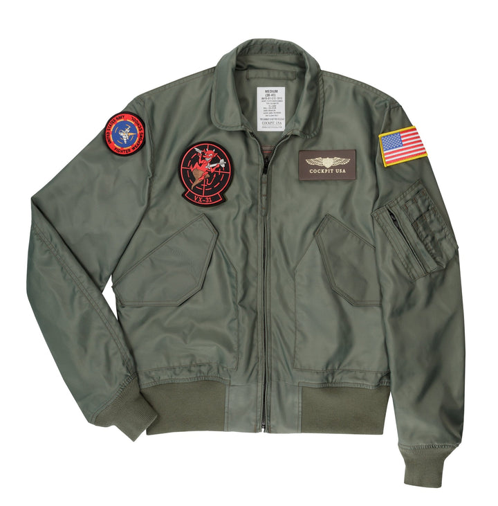 Cockpit USA Movie Hero Top Gun CWU - 36/P Flight Jacket - Bang Bang Airsoft