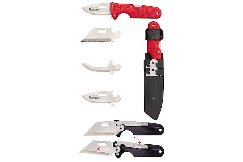 Cold Steel Click - N - Cut Slock Master Folder Knife(CS - 40ATZ) - Bang Bang Airsoft