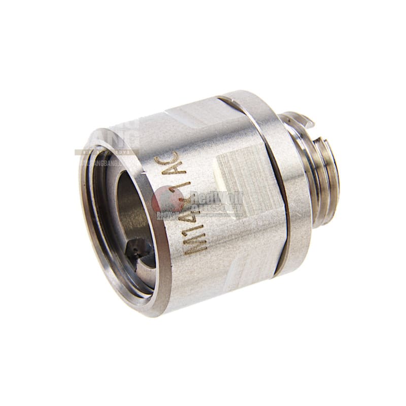 COWCOW Technology A01 Stainless Steel Silencer Adapter (11mm - Bang Bang Airsoft