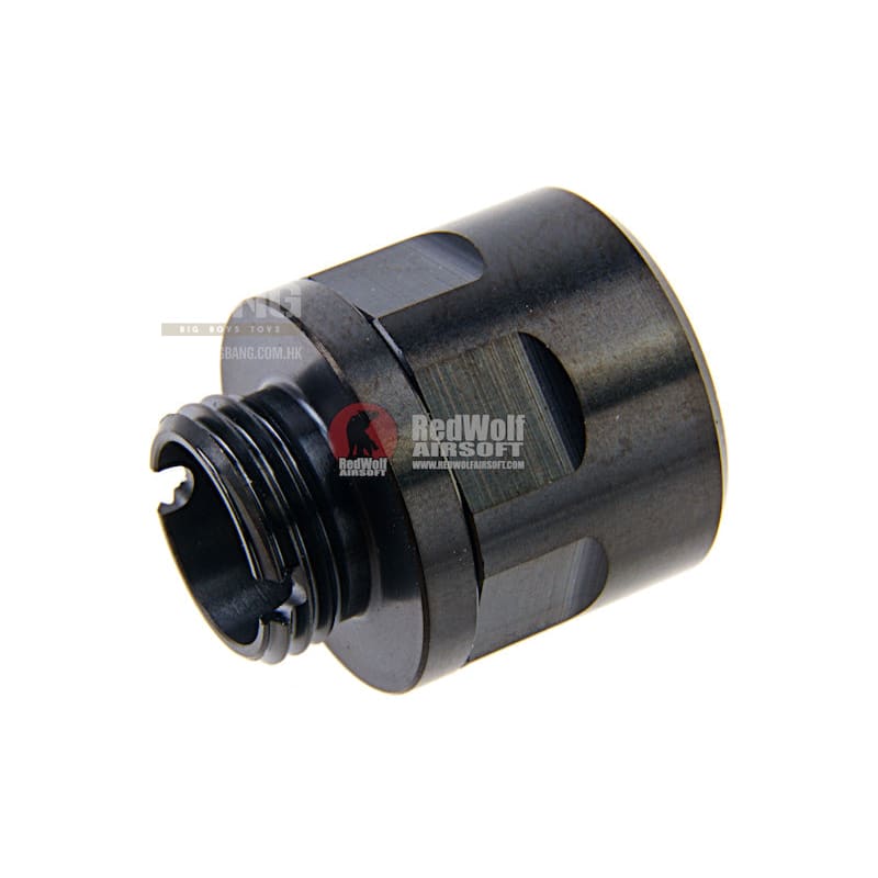 COWCOW Technology A01 Stainless Steel Silencer Adapter (11mm - Bang Bang Airsoft