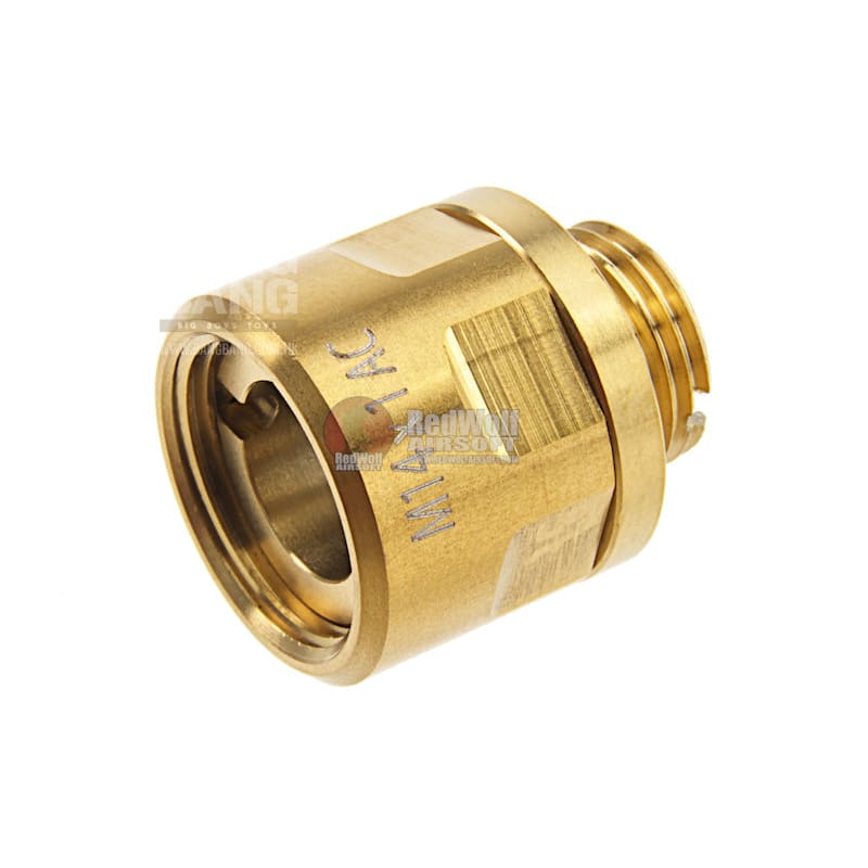 COWCOW Technology A01 Stainless Steel Silencer Adapter (11mm - Bang Bang Airsoft