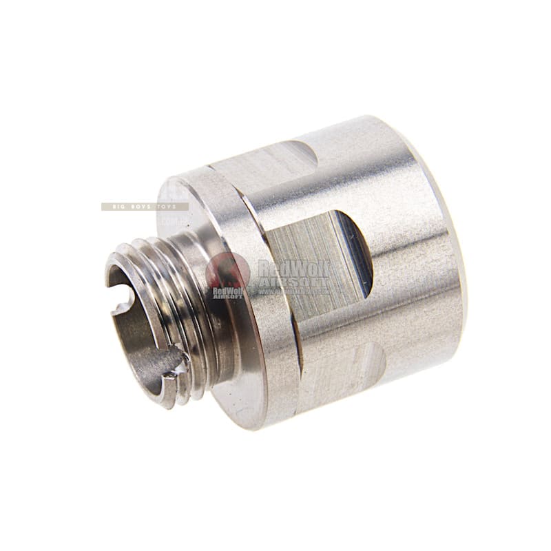 COWCOW Technology A01 Stainless Steel Silencer Adapter (11mm - Bang Bang Airsoft