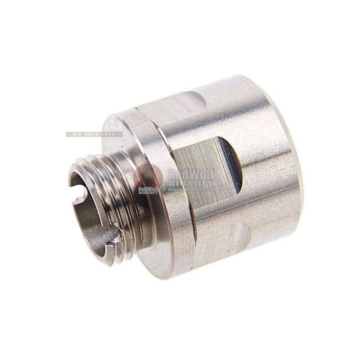 COWCOW Technology A01 Stainless Steel Silencer Adapter (11mm - Bang Bang Airsoft