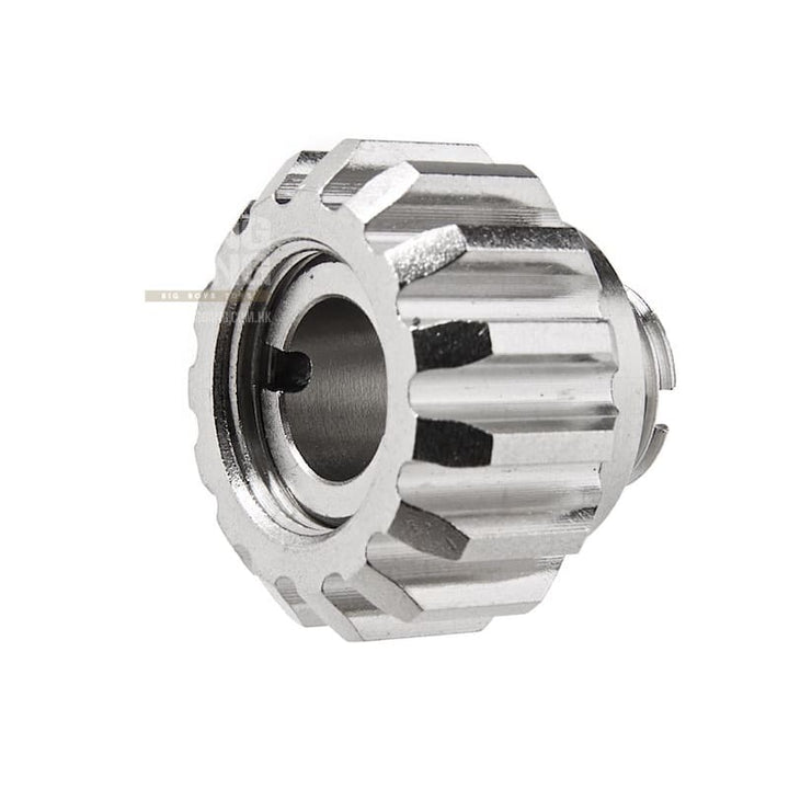 COWCOW Technology A02 Stainless Steel Silencer Adapter (11mm CW to 14mm CCW) - Silver - Bang Bang Airsoft