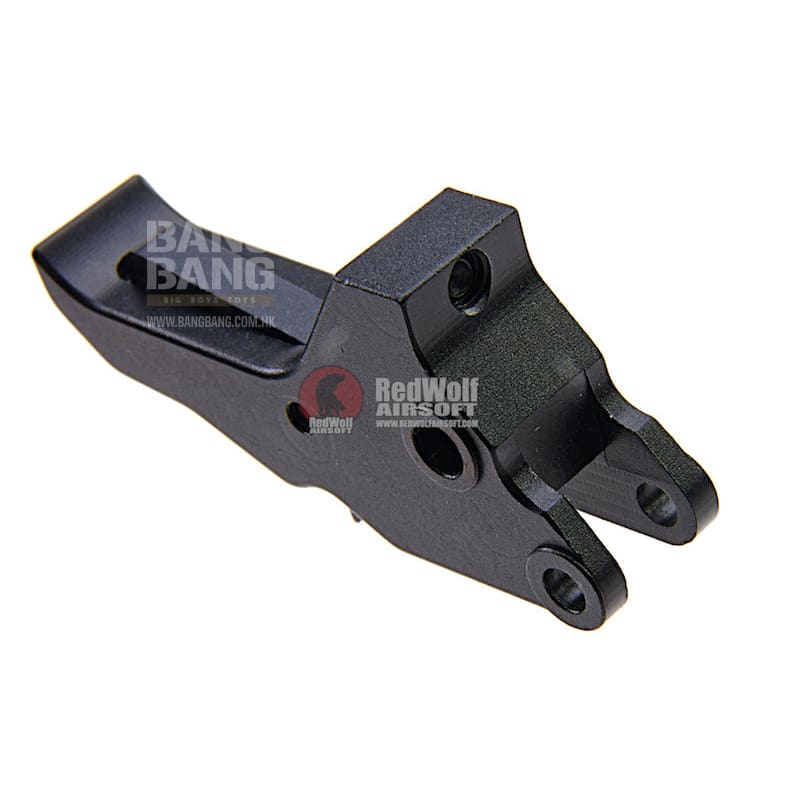 COWCOW Technology Aluminium Tactical Trigger for Tokyo Marui M&P9 GBB Pistol - Black - Bang Bang Airsoft