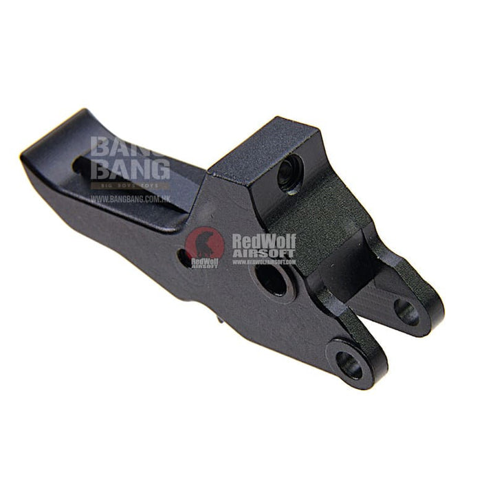 COWCOW Technology Aluminium Tactical Trigger for Tokyo Marui M&P9 GBB Pistol - Black - Bang Bang Airsoft