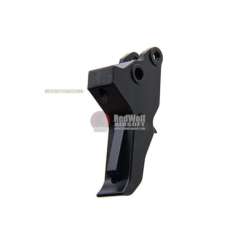 COWCOW Technology Aluminium Tactical Trigger for Tokyo Marui M&P9 GBB Pistol - Black - Bang Bang Airsoft