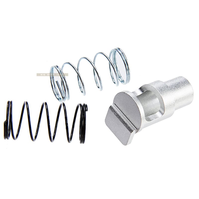 COWCOW Technology Aluminum CNC AL High Flow Nozzle Valve for Tokyo Marui Model 19 GBB Pistol - Bang Bang Airsoft