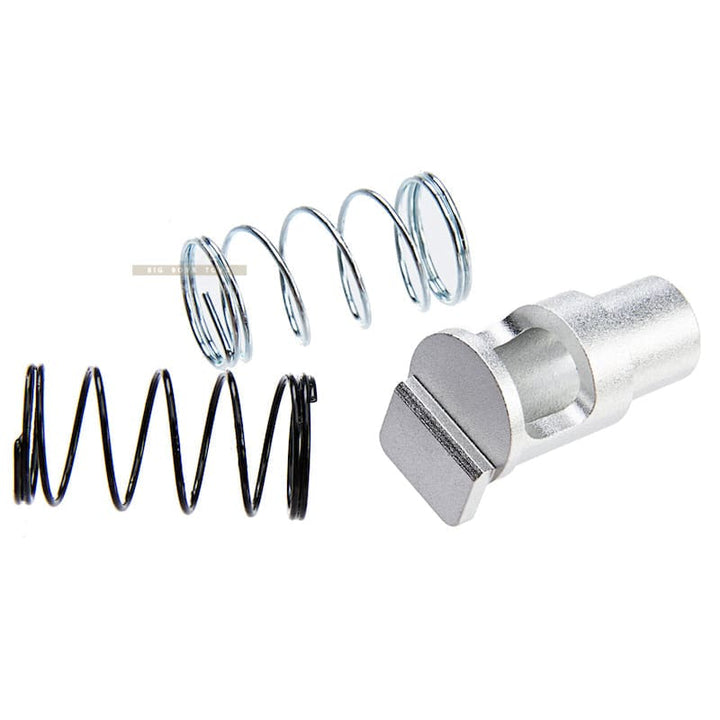 COWCOW Technology Aluminum CNC AL High Flow Nozzle Valve for Tokyo Marui Model 19 GBB Pistol - Bang Bang Airsoft