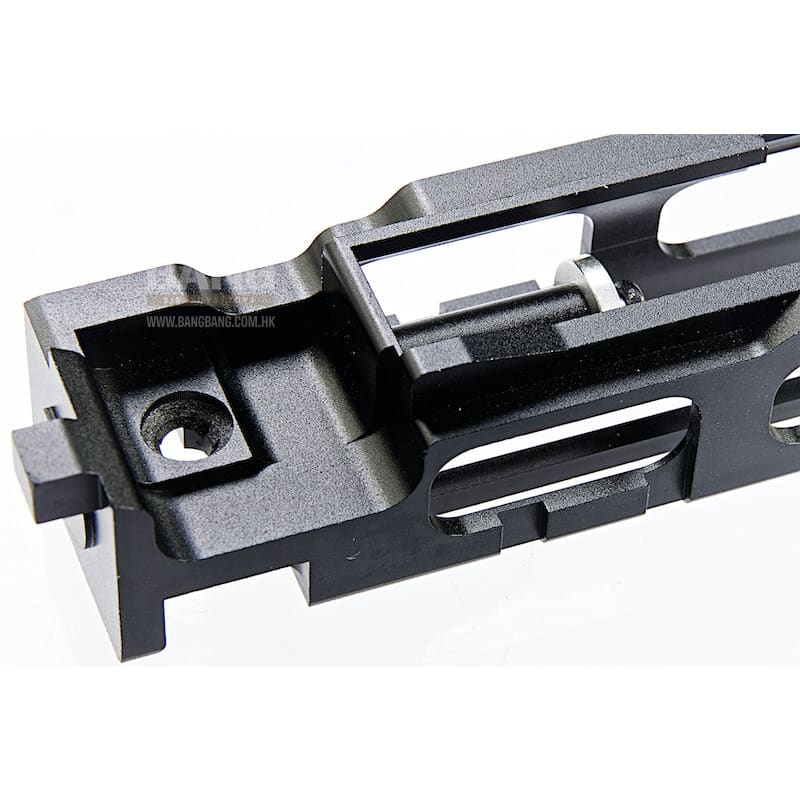 COWCOW Technology Aluminum CNC Blowback Unit for Tokyo Marui G17 GBB Pistol - Black - Bang Bang Airsoft