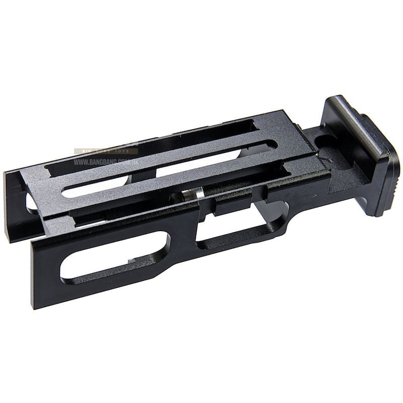 COWCOW Technology Aluminum CNC Blowback Unit for Tokyo Marui G17 GBB Pistol - Black - Bang Bang Airsoft