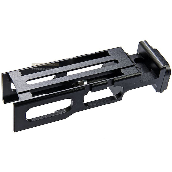 COWCOW Technology Aluminum CNC Blowback Unit for Tokyo Marui G17 GBB Pistol - Black - Bang Bang Airsoft