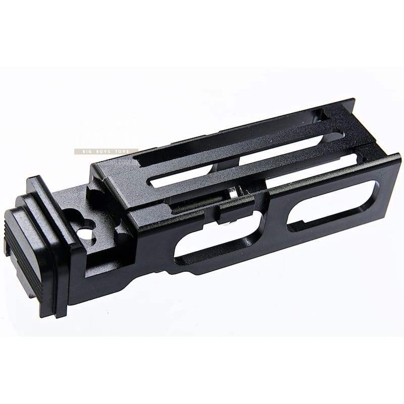 COWCOW Technology Aluminum CNC Blowback Unit for Tokyo Marui G17 GBB Pistol - Black - Bang Bang Airsoft