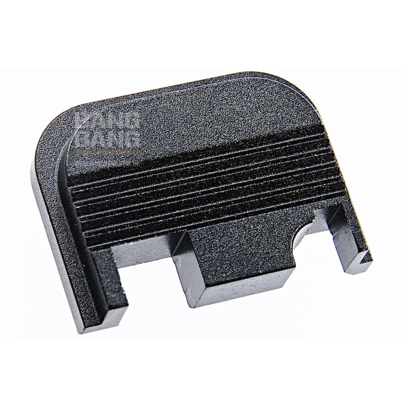 COWCOW Technology Aluminum CNC Blowback Unit for Tokyo Marui G17 GBB Pistol - Black - Bang Bang Airsoft