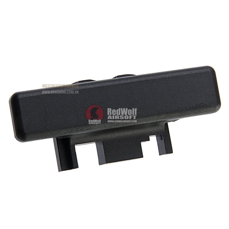 COWCOW Technology Aluminum CNC Tactical Cocking Handle for Tokyo Marui Model 19 GBB - Black - Bang Bang Airsoft