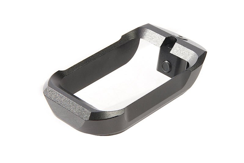 COWCOW Technology Aluminum CNC Tactical Magwell for Tokyo Marui Model 17 Gen4 GBB Pistol - Black - Bang Bang Airsoft