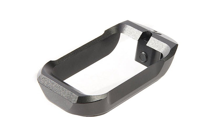 COWCOW Technology Aluminum CNC Tactical Magwell for Tokyo Marui Model 17 Gen4 GBB Pistol - Black - Bang Bang Airsoft