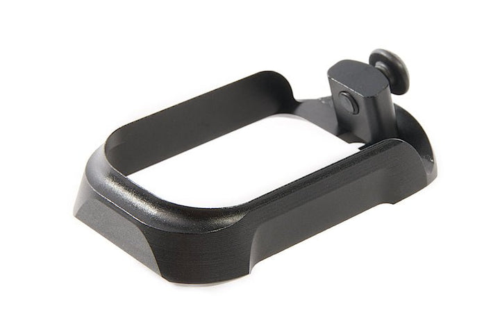 COWCOW Technology Aluminum CNC Tactical Magwell for Tokyo Marui Model 17 Gen4 GBB Pistol - Black - Bang Bang Airsoft