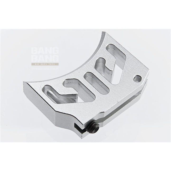 COWCOW Technology Aluminum CNC Trigger T1 for Tokyo Marui Hi - Capa & 1911 GBB - Silver - Bang Bang Airsoft