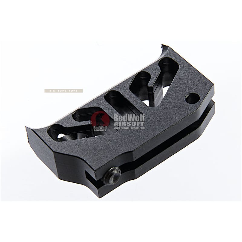 COWCOW Technology Aluminum CNC Trigger T2 for Tokyo Marui Hi - Capa & 1911 GBB - Black - Bang Bang Airsoft
