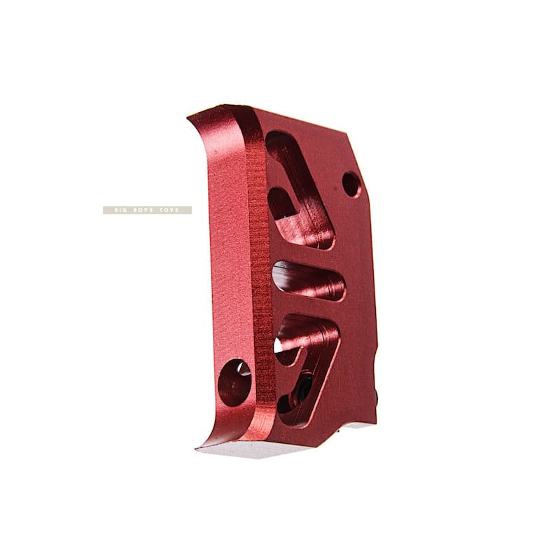 COWCOW Technology Aluminum CNC Trigger T2 for Tokyo Marui Hi - Capa & 1911 GBB - Red - Bang Bang Airsoft