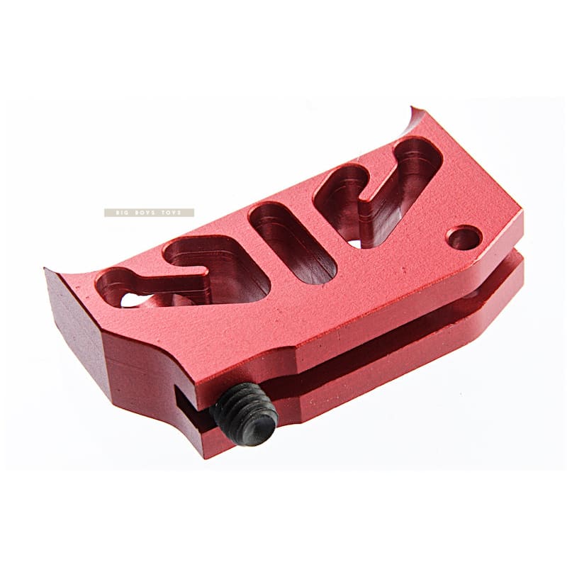 COWCOW Technology Aluminum CNC Trigger T2 for Tokyo Marui Hi - Capa & 1911 GBB - Red - Bang Bang Airsoft