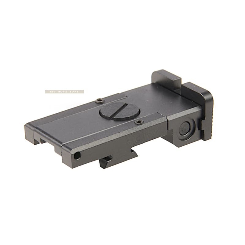 COWCOW Technology Aluminum Rear Sight for Tokyo Marui Hi - Capa GBB Pistol - Black - Bang Bang Airsoft