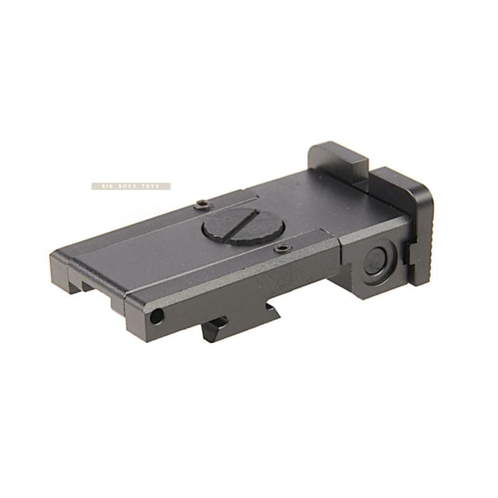 COWCOW Technology Aluminum Rear Sight for Tokyo Marui Hi - Capa GBB Pistol - Black - Bang Bang Airsoft