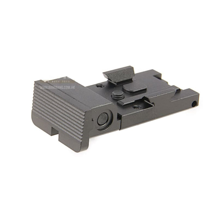 COWCOW Technology Aluminum Rear Sight for Tokyo Marui Hi - Capa GBB Pistol - Black - Bang Bang Airsoft