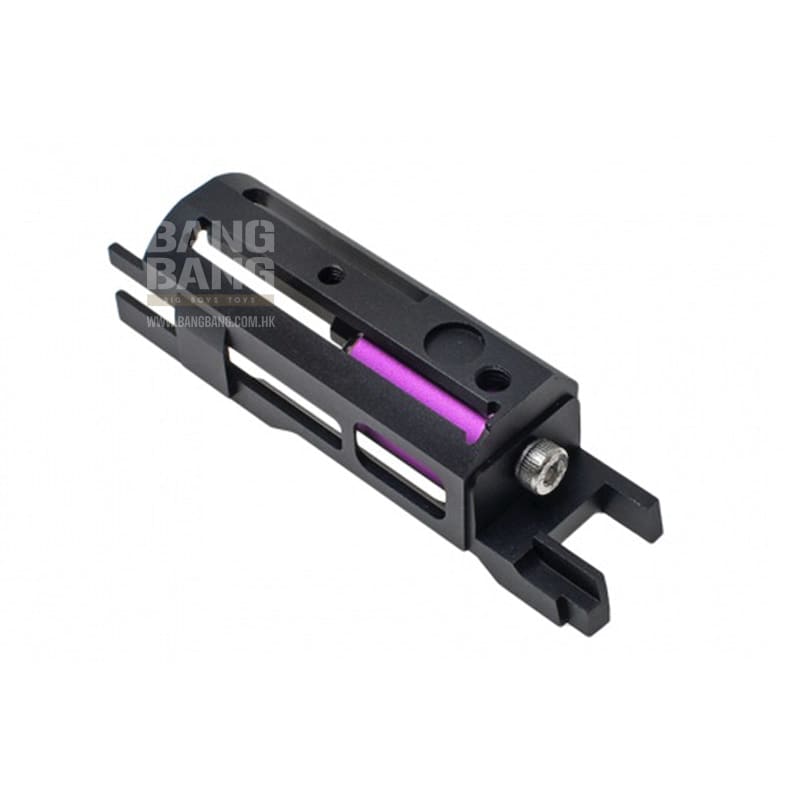 COWCOW Technology B02 Blowback Housing (Piston Head Ver.) for Tokyo Marui Hi - Capa / 1911 Series GBB Pistol - Black - Bang Bang Airsoft