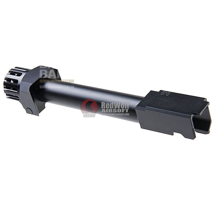 COWCOW Technology Fast Lock Compensator & Barrel Set for Tokyo Marui G Series GBB Pistol - Black *** - Bang Bang Airsoft