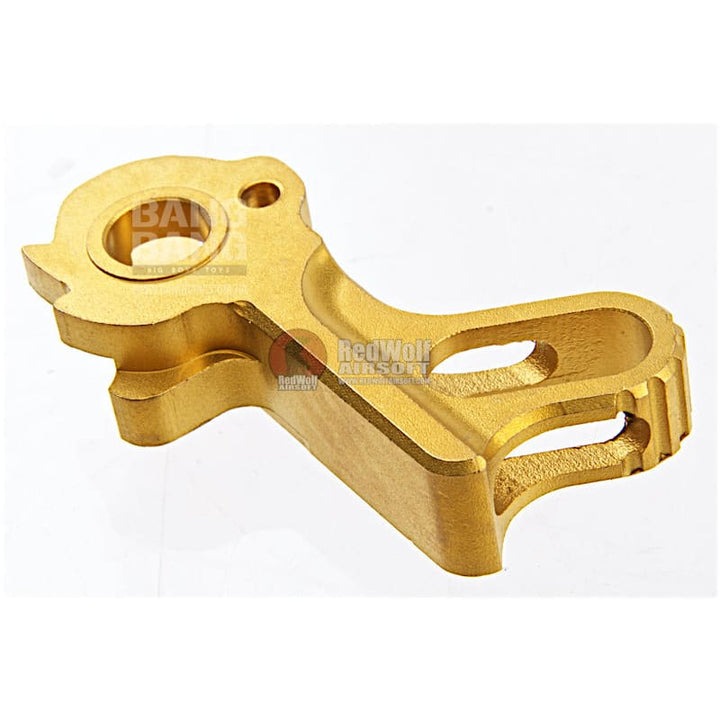 COWCOW Technology Match Grade Stainless Steel Hammer for Tokyo Marui Hi - Capa & 1911 GBB Pistol - Gold - Bang Bang Airsoft