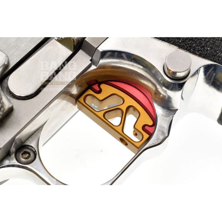 COWCOW Technology Module Trigger Base for Tokyo Marui Hi - Capa & 1911 GBB Pistol - Red - Bang Bang Airsoft