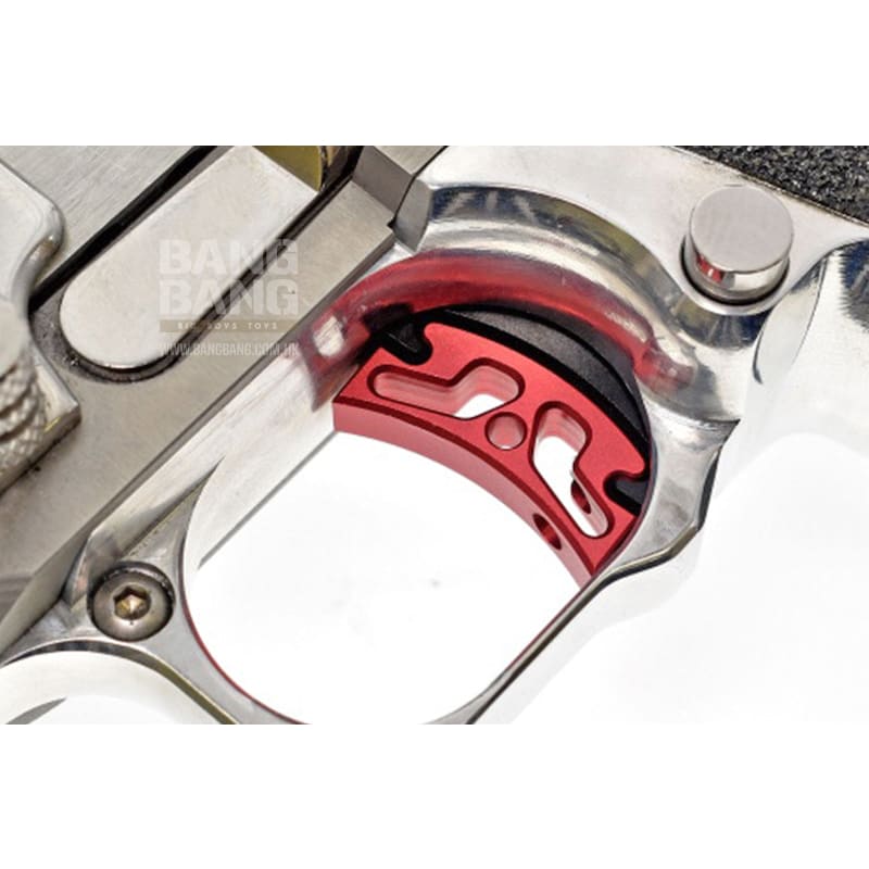 COWCOW Technology Module Trigger Base for Tokyo Marui Hi - Capa & 1911 GBB Pistol - Red - Bang Bang Airsoft