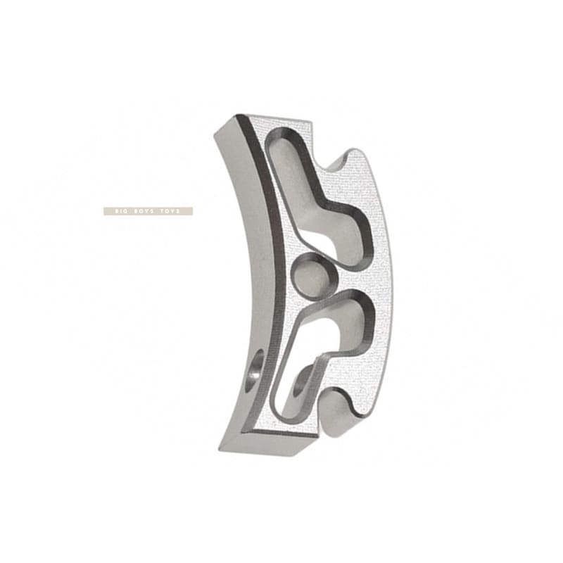 COWCOW Technology Module Trigger Shoe B for Tokyo Marui Hi - Capa & 1911 GBB Pistol - Silver - Bang Bang Airsoft