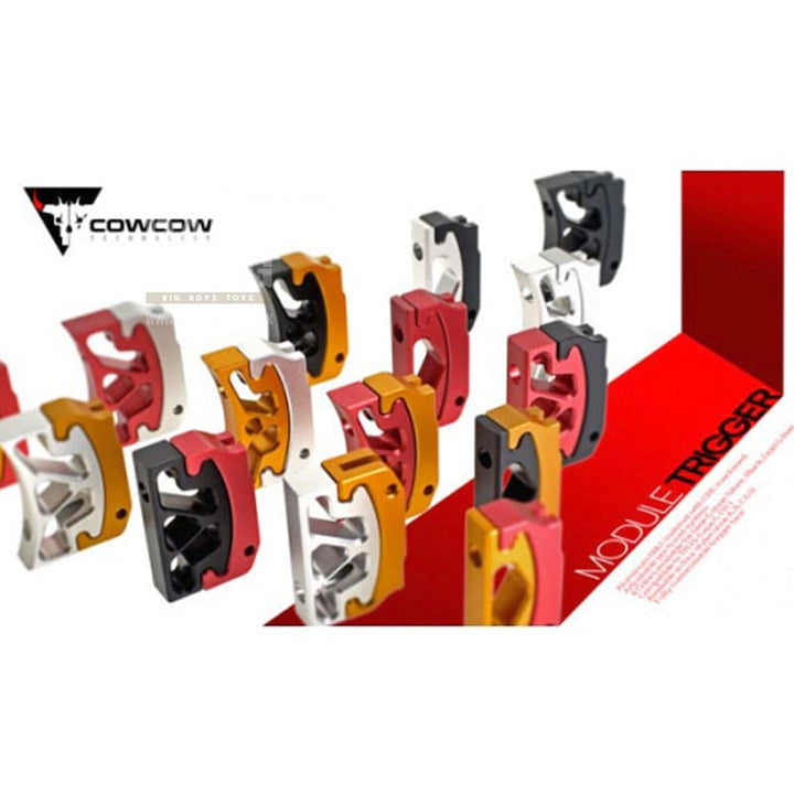 COWCOW Technology Module Trigger Shoe C for Tokyo Marui Hi - Capa & 1911 GBB Pistol - Red - Bang Bang Airsoft