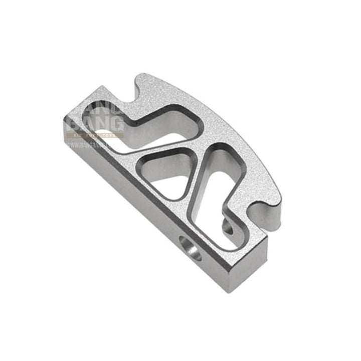 COWCOW Technology Module Trigger Shoe C for Tokyo Marui Hi - Capa & 1911 GBB Pistol - Silver - Bang Bang Airsoft
