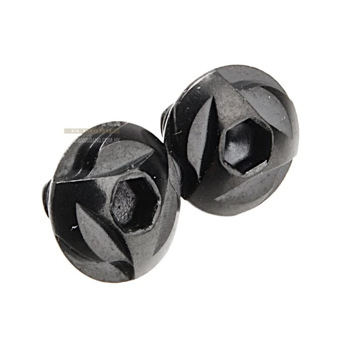 COWCOW Technology Stainless Steel Grip Screw for Tokyo Marui Hi - Capa GBB Series - Black - Bang Bang Airsoft