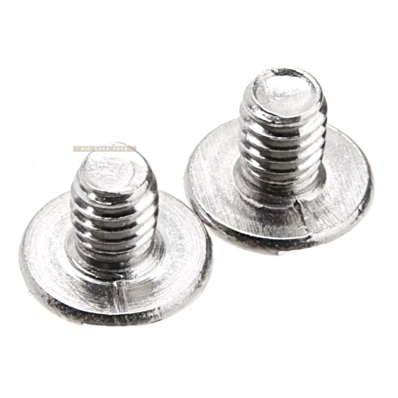 COWCOW Technology Stainless Steel Grip Screw for Tokyo Marui Hi - Capa GBB Series - Silver - Bang Bang Airsoft