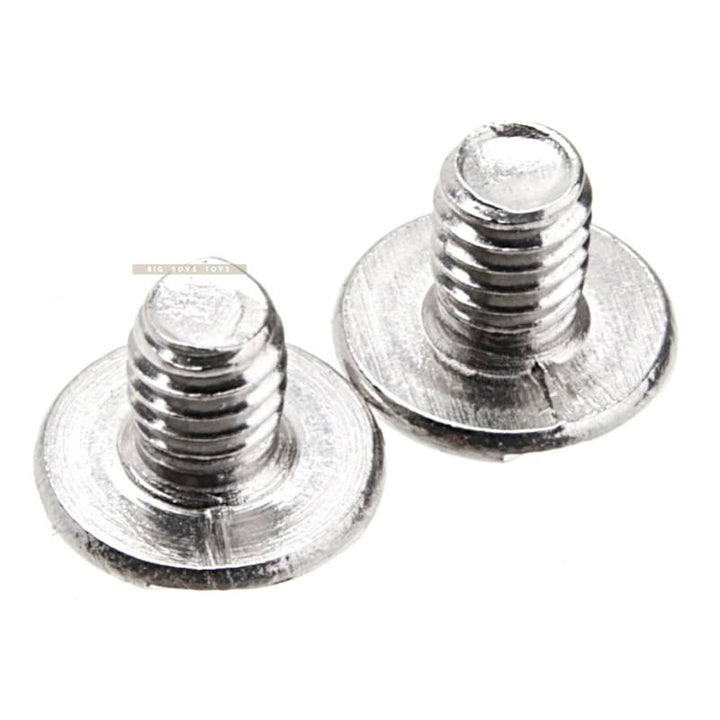 COWCOW Technology Stainless Steel Grip Screw for Tokyo Marui Hi - Capa GBB Series - Silver - Bang Bang Airsoft