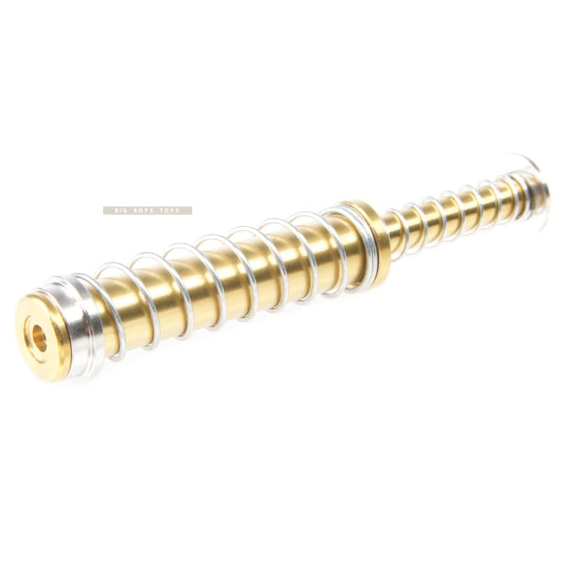 COWCOW Technology Stainless Steel Guide Rod for Umarex (VFC) G17 Gen 4 GBB Pistol - Gold - Bang Bang Airsoft
